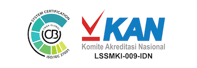 Sertifikasi ISO/IEC 27001 CBQA Global, terakreditasi KAN